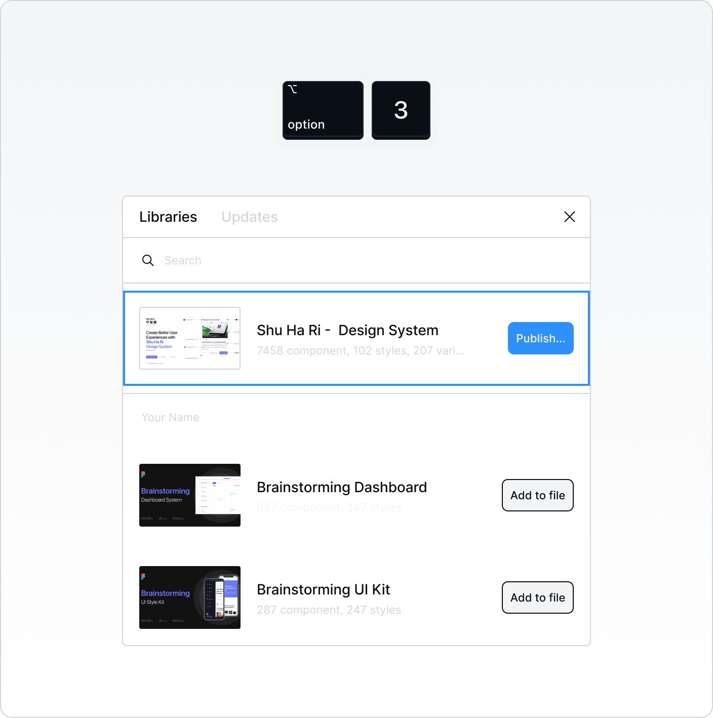 Publish your library