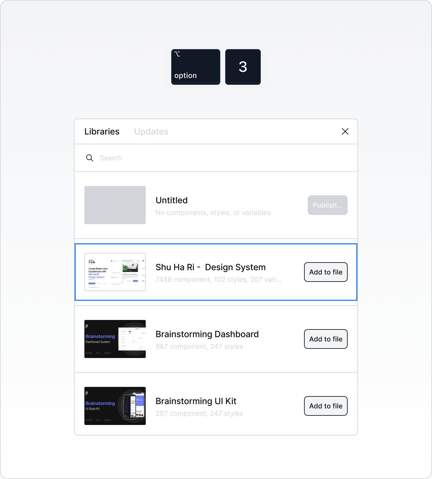 Light Up your projects with your library!